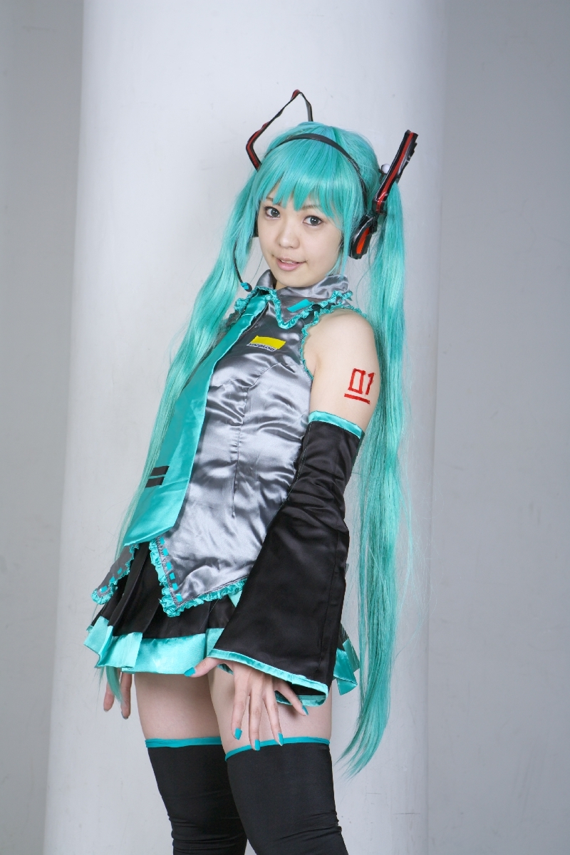 [Cosplay]  Vocaloid - Sexy Hatsune Miku